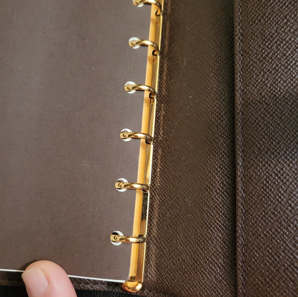Authentic Louis Vuitton Damier Ebene agenda. - Picture 6 of 11